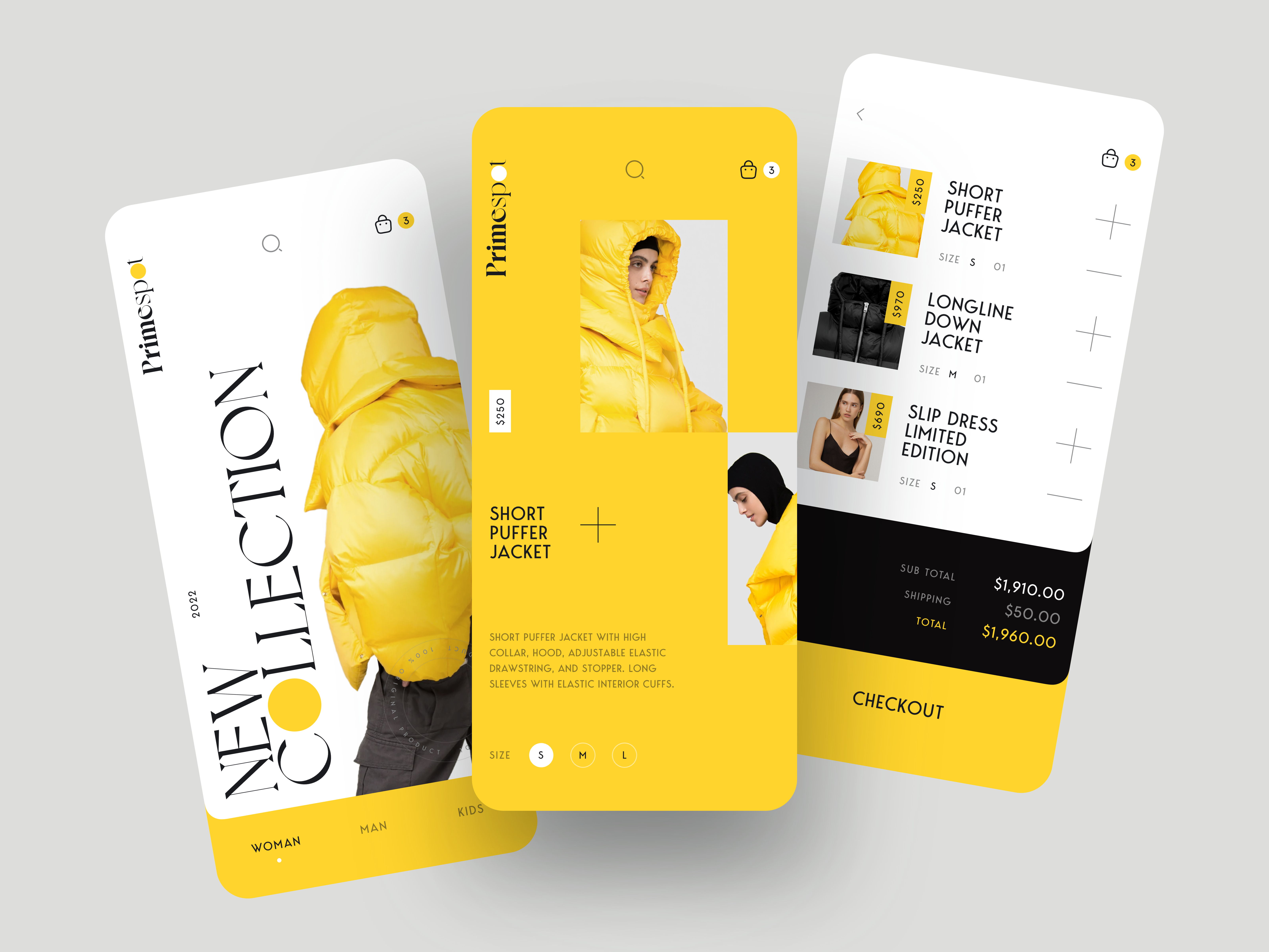 Mobile Commerce App Design for a Clothing Store